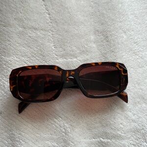 Prada Brown Tortoise Sunglasses